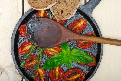 Gemüsepfanne Abendessen