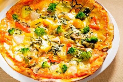 Rezept für Pizzaboden mit Blumenkohl
